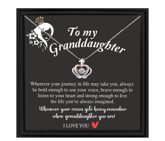 To My Granddaughter Gift set