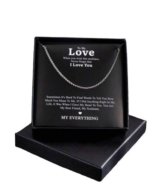 To My Love Gift Set