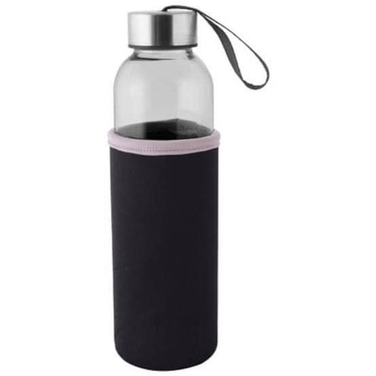 Glass water bottle with Sleeve 500ml