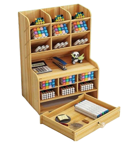 Wooden stationary desktop Design 1