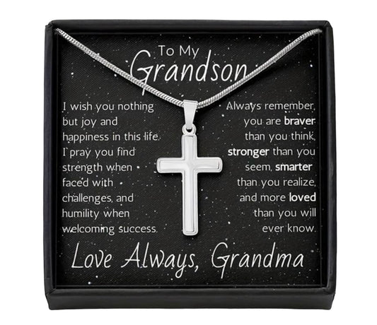 To My Grandson Gift set